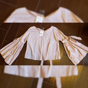 NWT Free People pink top/blouse XS
